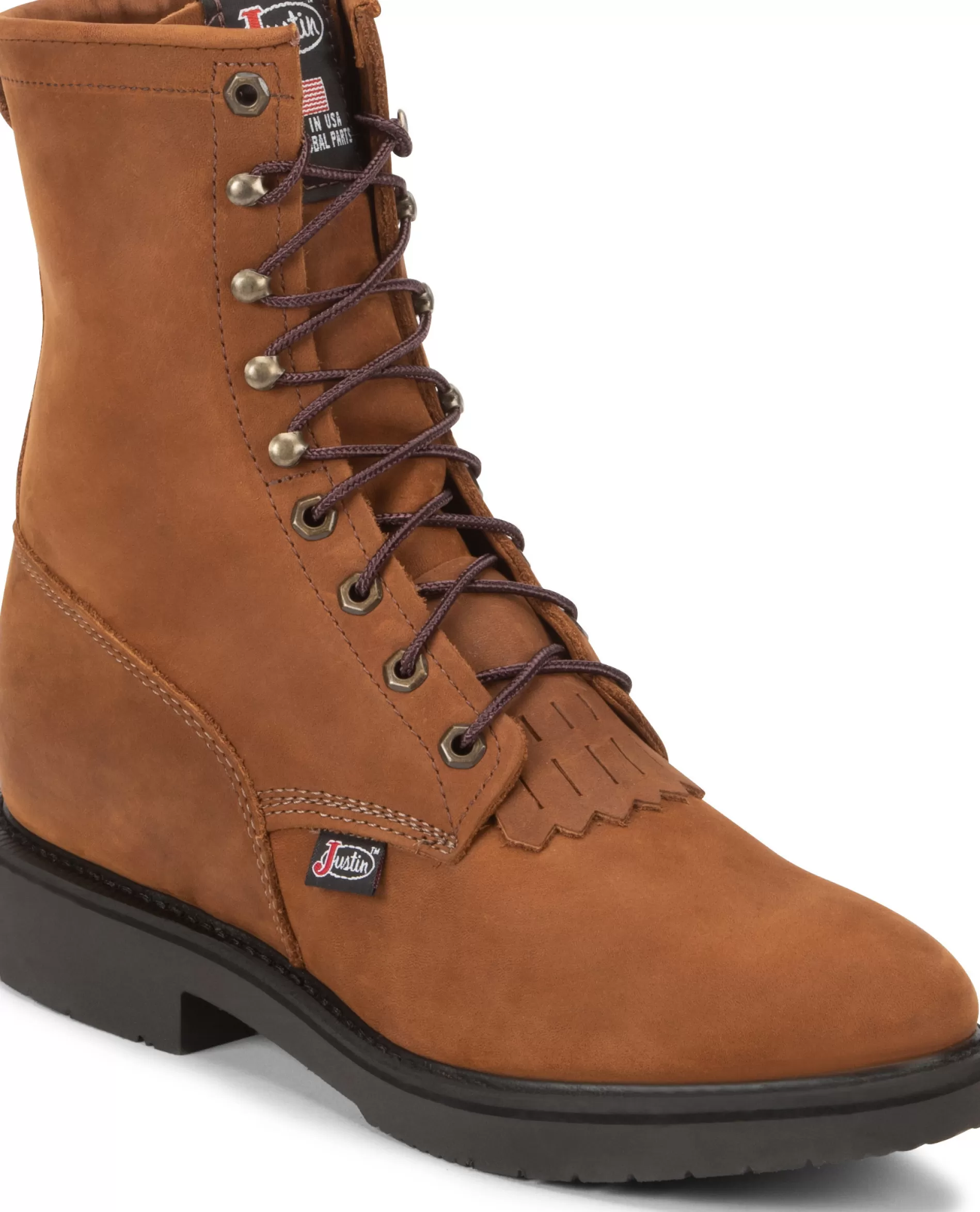 Clearance Conductor 8" Work Top 10 Work Boots | Made in USA with Global Parts