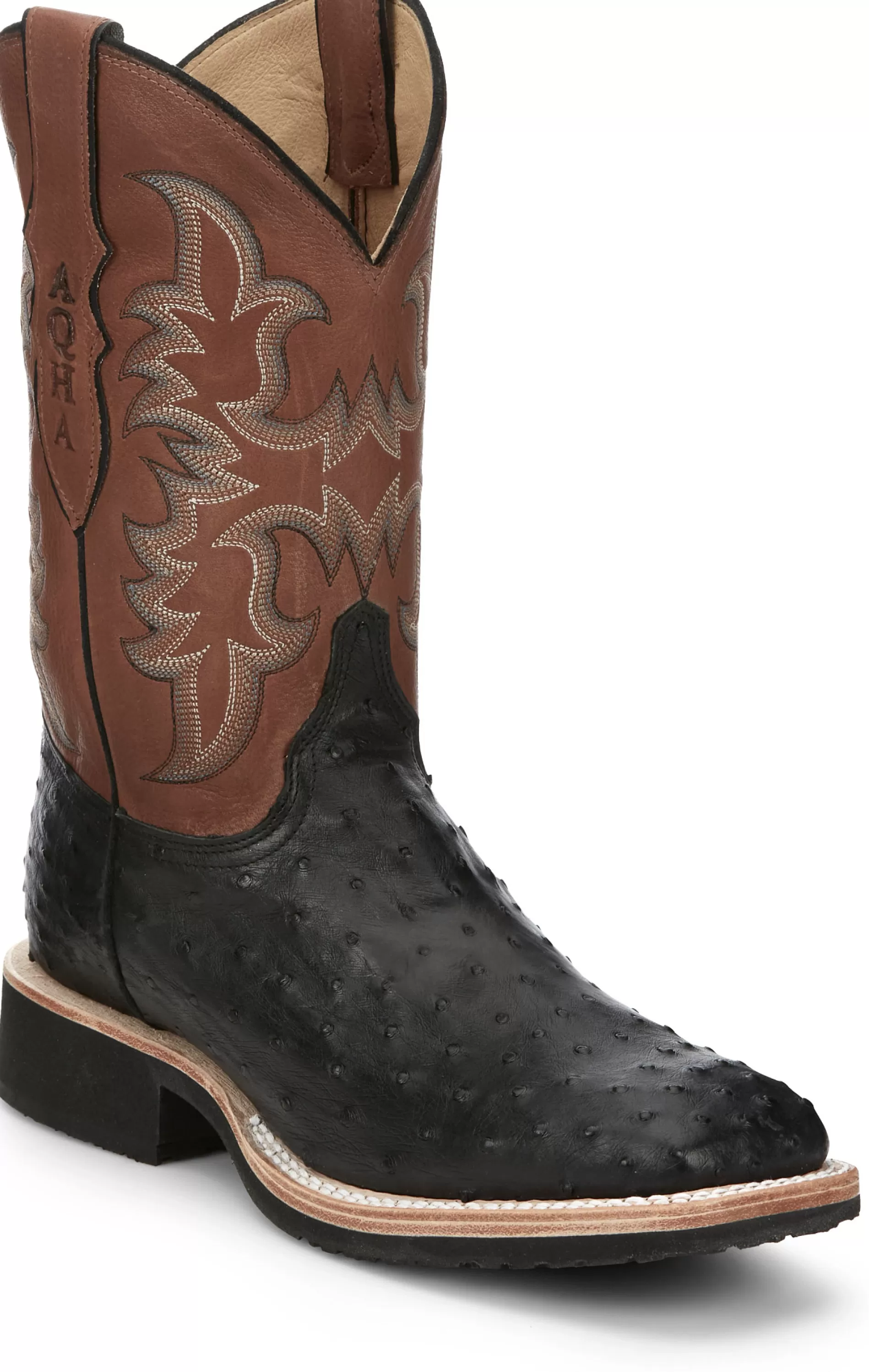 Clearance Drover 11" Full Quill Ostrich Men's Ostrich Boots | Made in USA with Global Parts