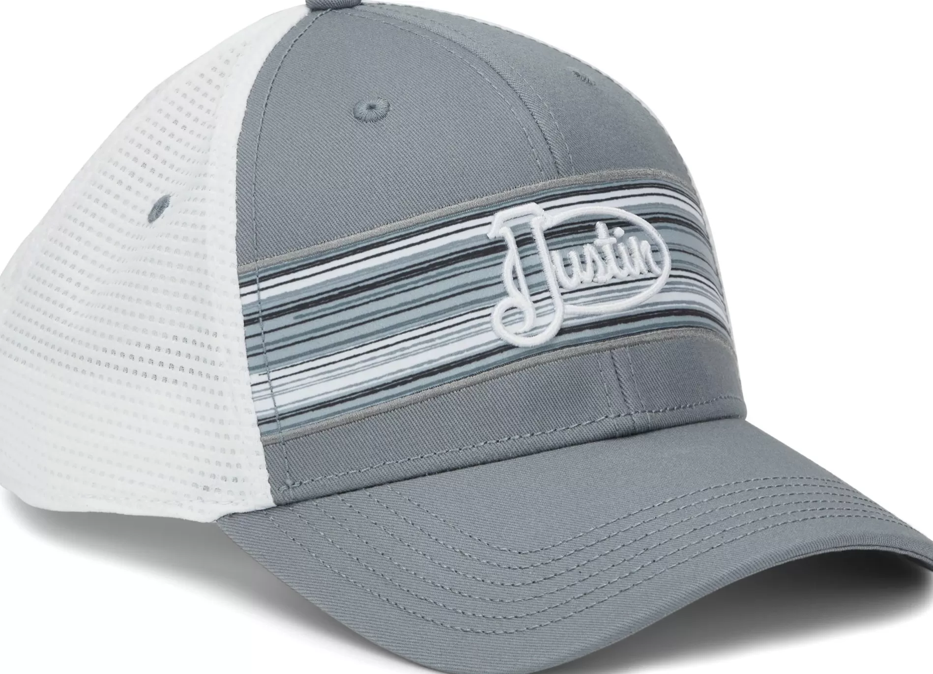 New Justin Logo Stripes Cap Women Hats & Caps | Hats & Caps