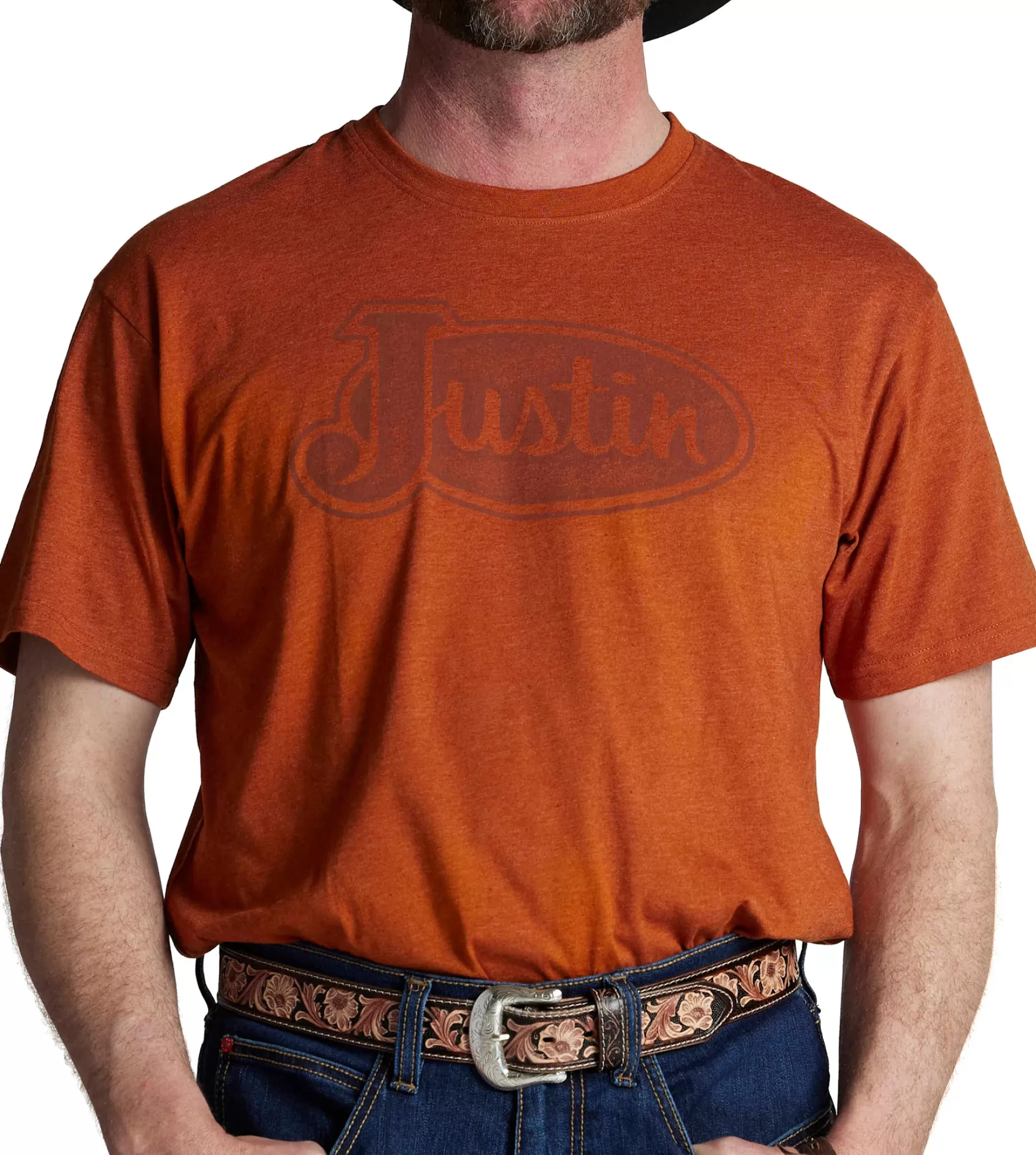 Fashion Justin Men's Logo Tee T-Shirts & Polos