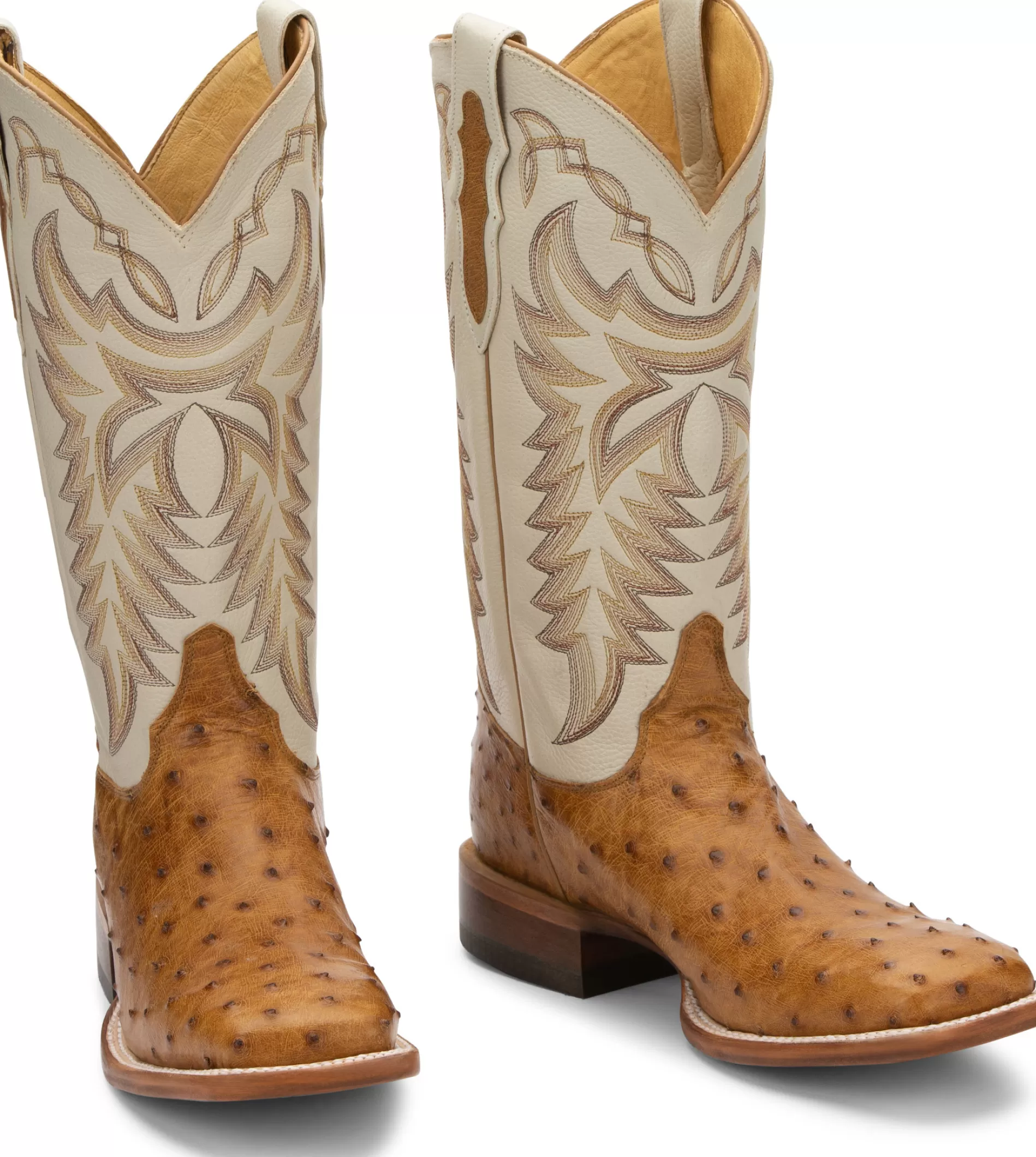 Hot Pascoe 13" Full Quill Ostrich Women Date Night Styles | Men's Ostrich Boots