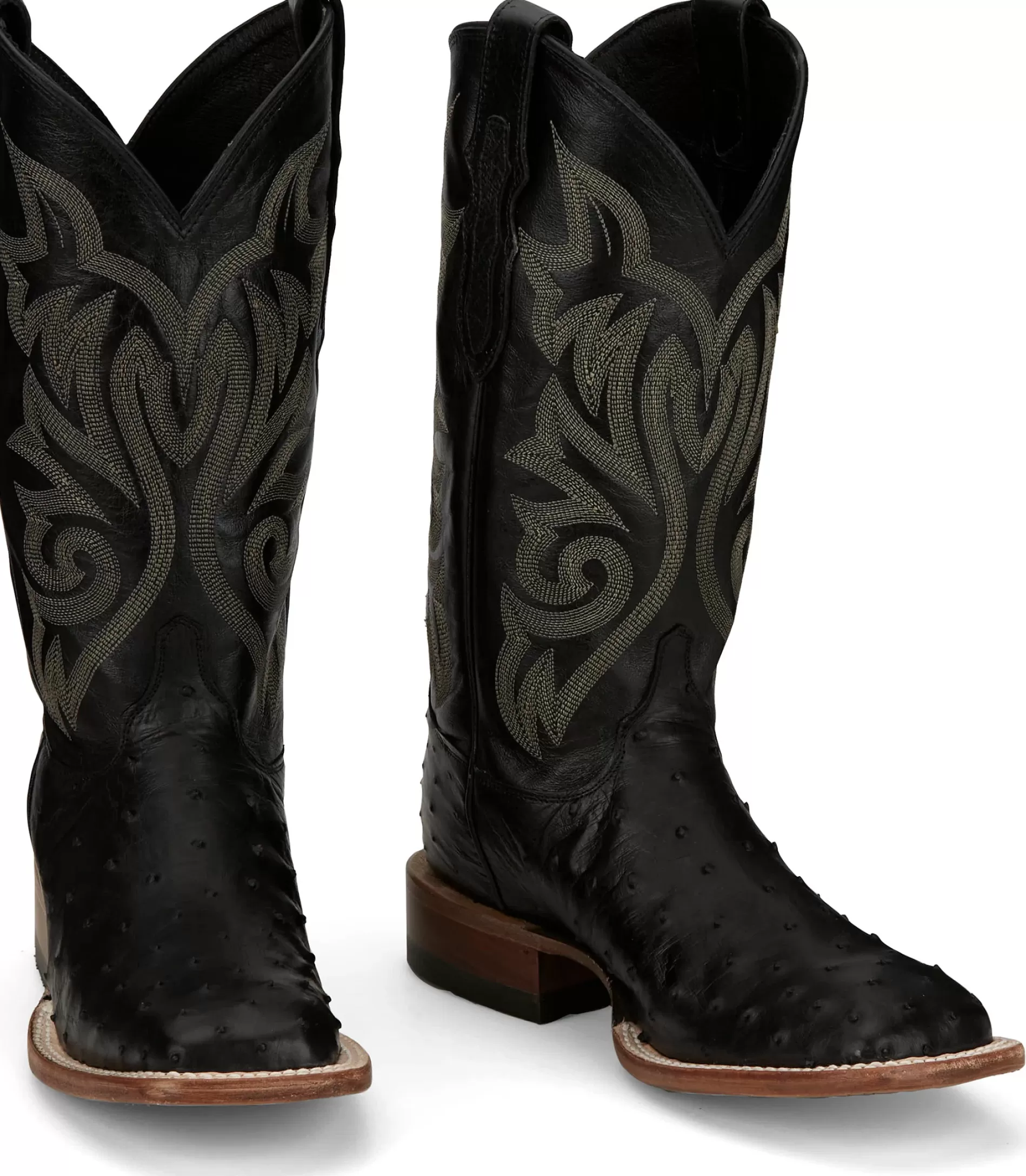 Cheap Pascoe 13" Full Quill Ostrich Women Date Night Styles | Men's Ostrich Boots