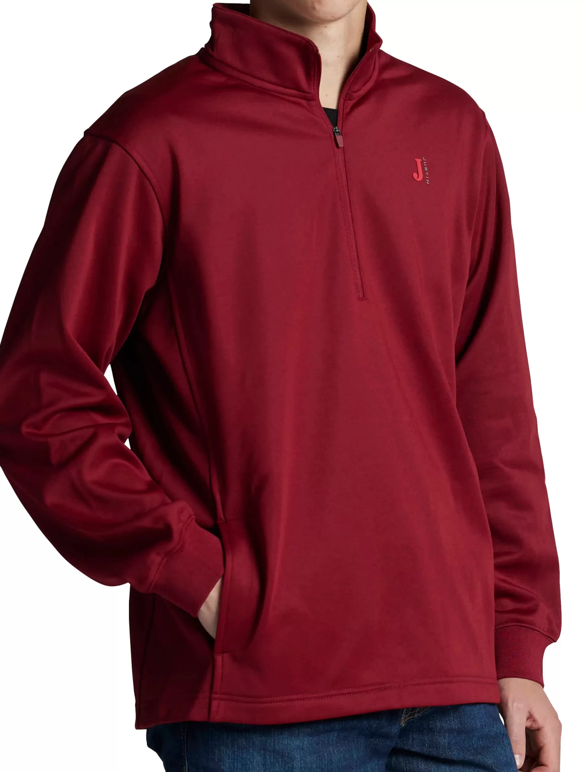 Cheap Quarter Zip Fleece Pullover Outerwear