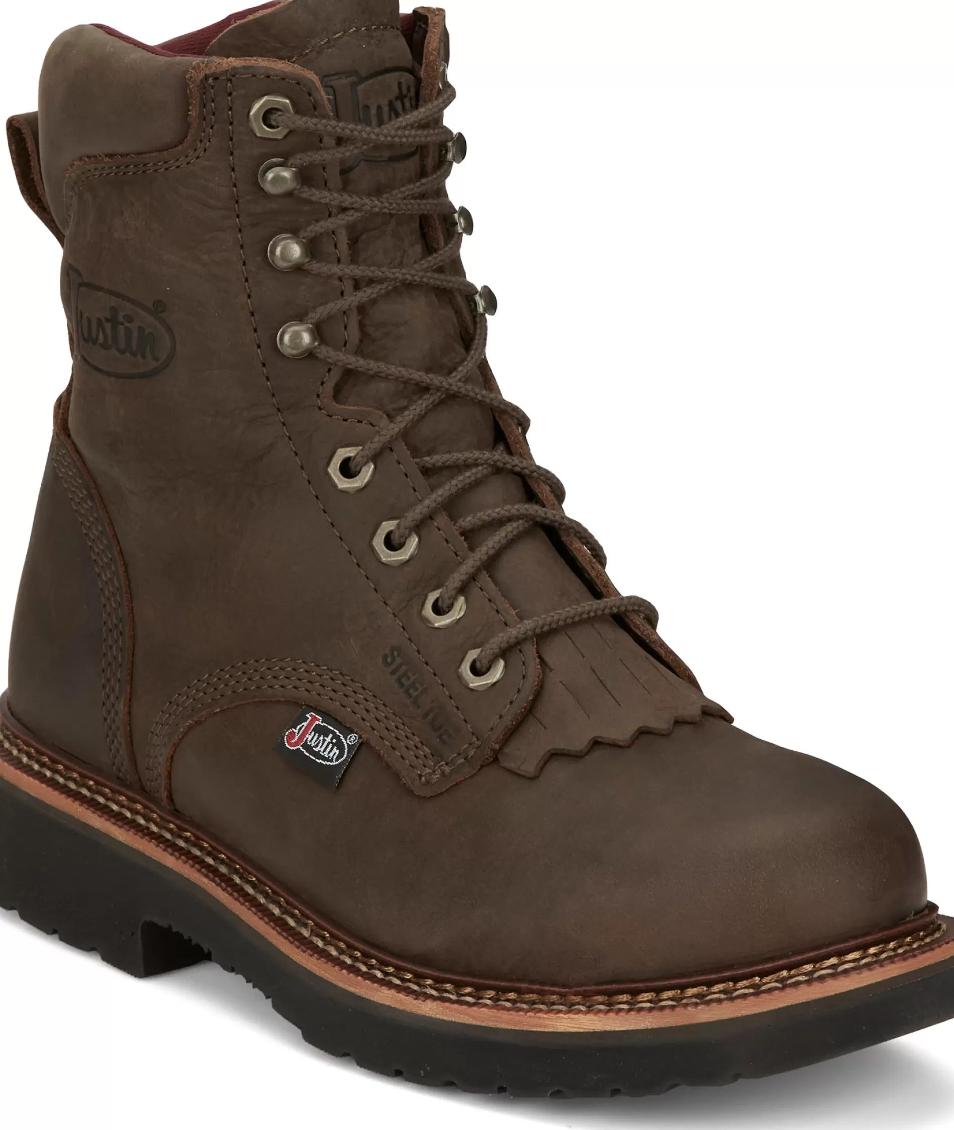 New Rivot 8" Lace Up Steel Toe Boots | Original Work