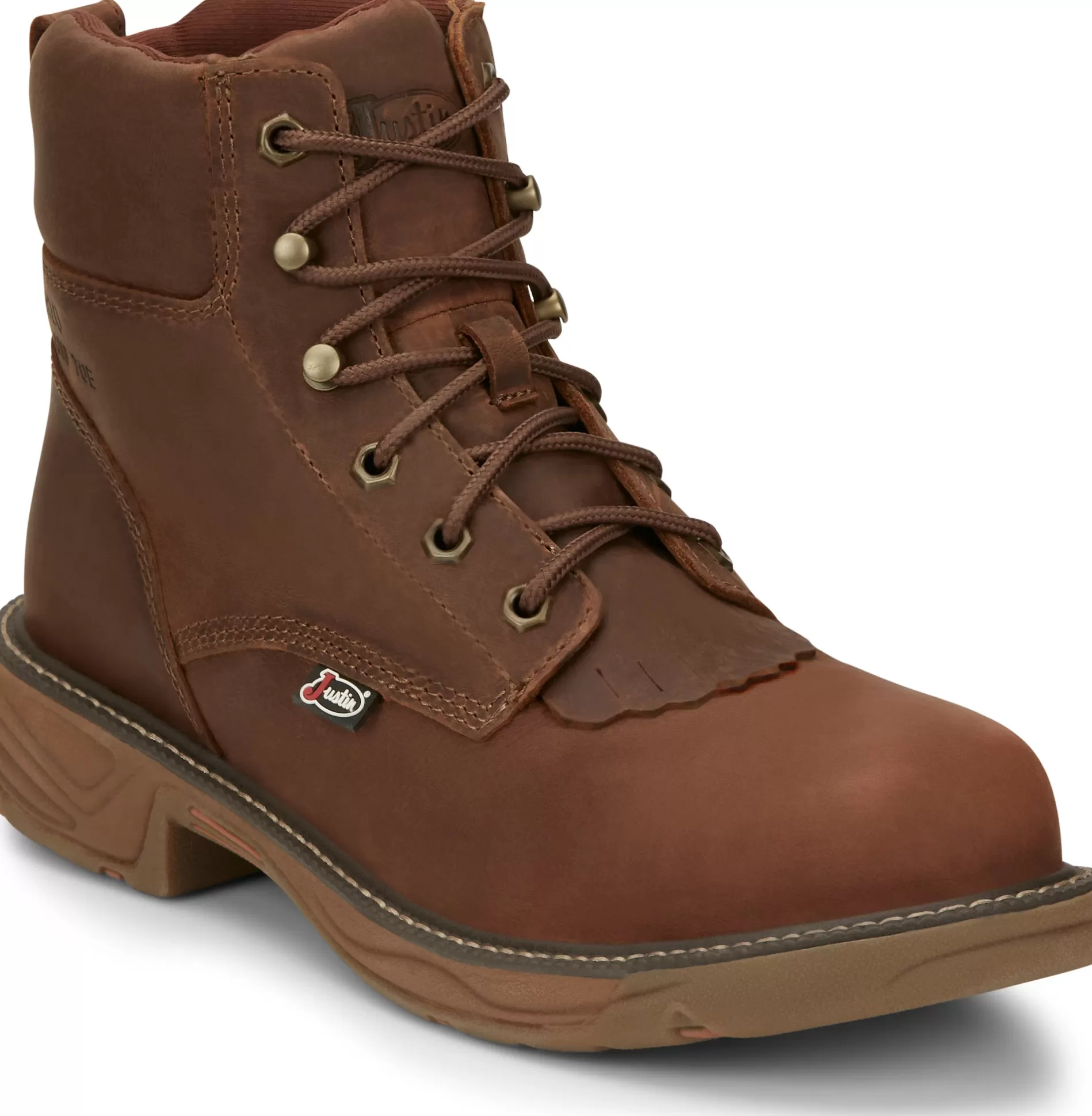 Sale Rush 6" Waterproof Nano Comp Toe Women Waterproof Work Boots | Waterproof Work Boots