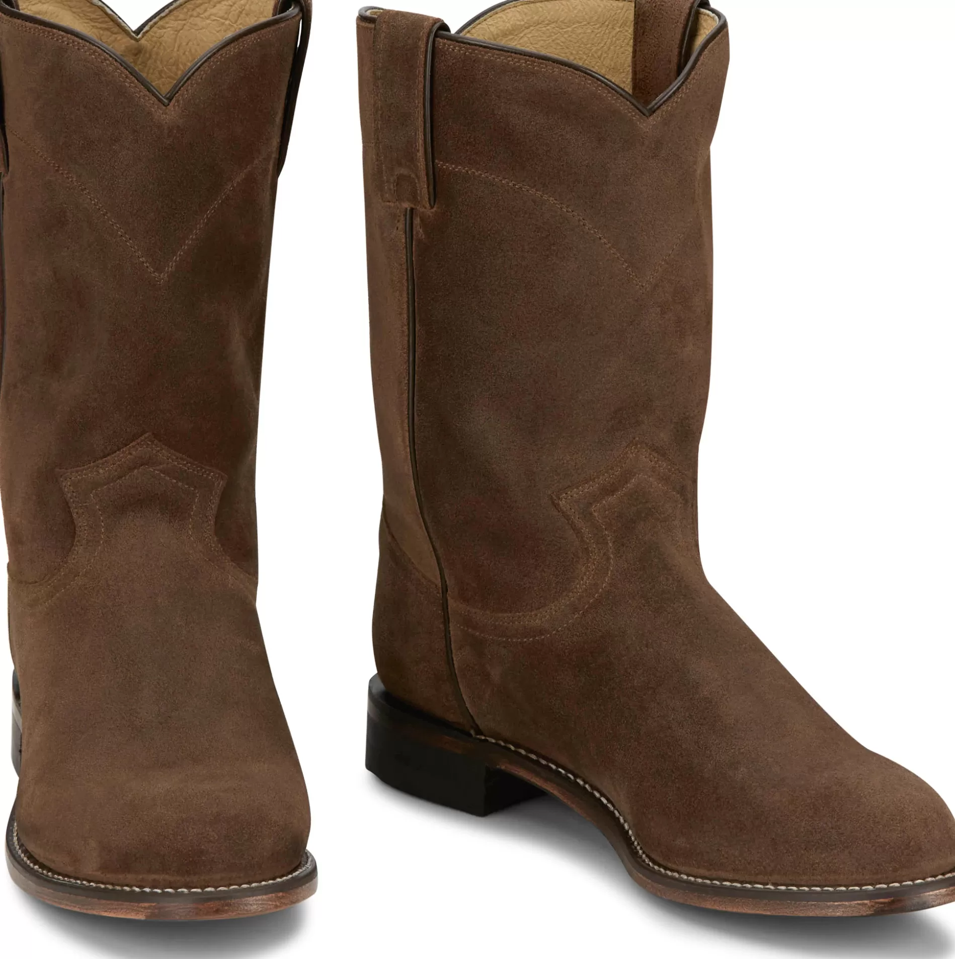 Best Sale Wes 10" Suede Roper Ropers | Western