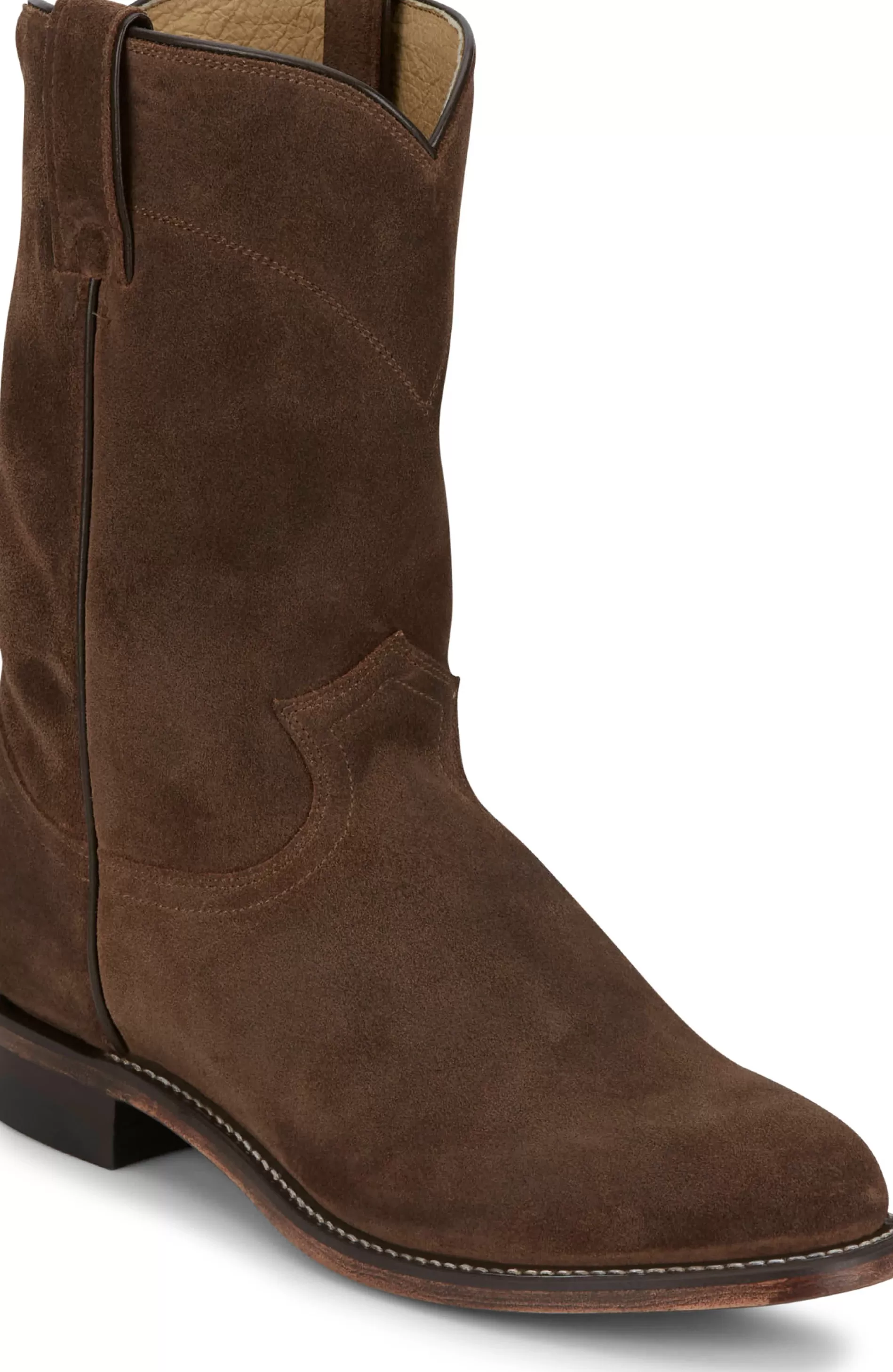 Best Sale Wes 10 Suede Roper Ropers Western Qualities Boots