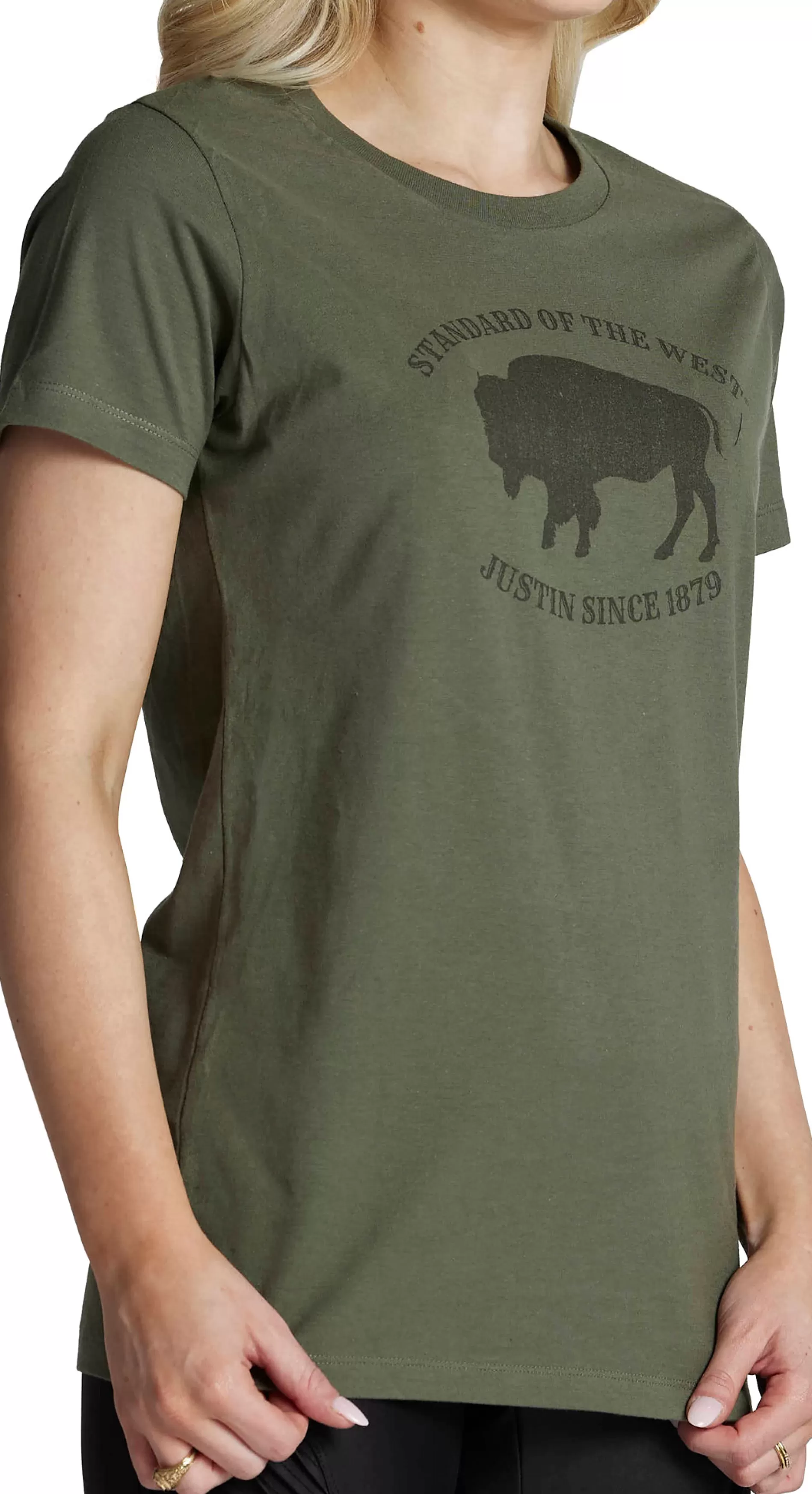 Best Women's Bison Tee Women T-Shirts & Tops