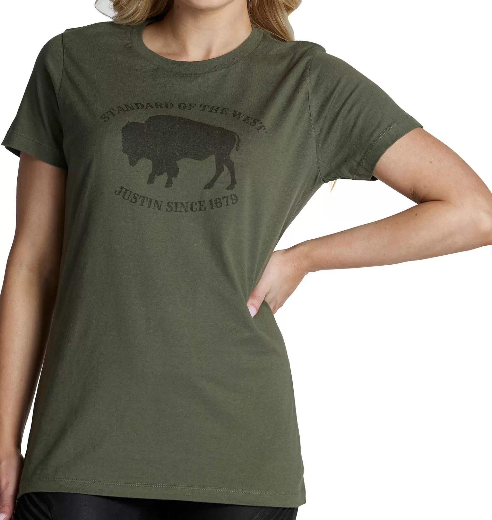 Best Women's Bison Tee Women T-Shirts & Tops